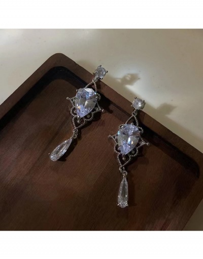 Replica  Design Sense Minority Rhinestone Zircon Earrings For Women #800286 $5.91 USD for Wholesale