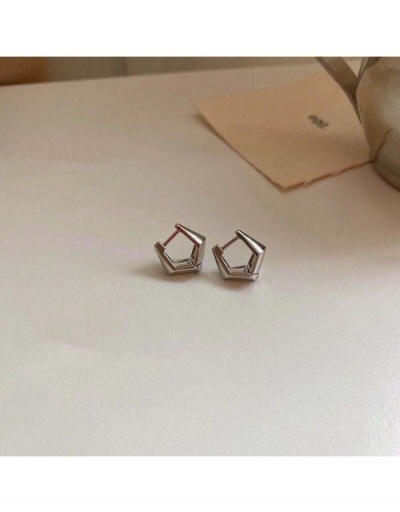 Replica  Simple Personality Pure Color Geometric Earrings For Women #800288 $4.89 USD for Wholesale