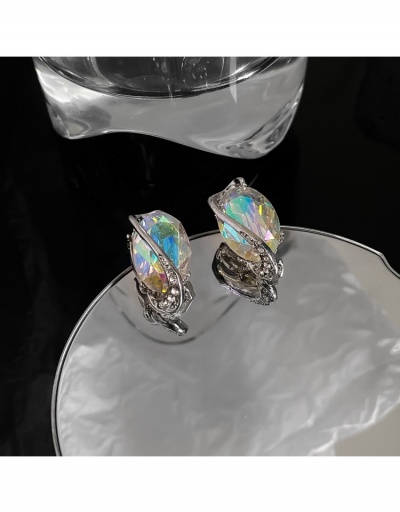  Design Exaggerated Rhinestone Earrings For Women #800290 $4.24 USD, Wholesale Fashion Earrings