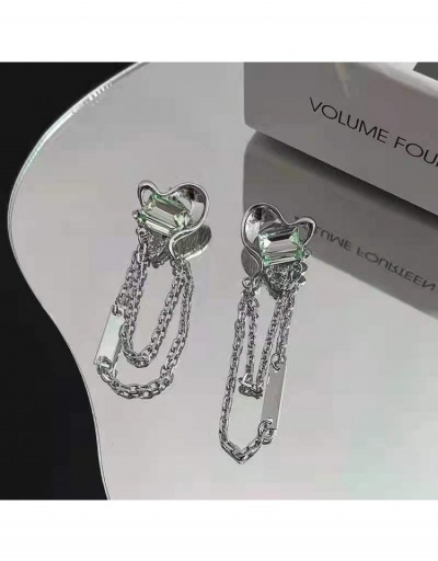 Replica  Temperament Simple Rhinestone Women's Earrings #800294 $4.89 USD for Wholesale