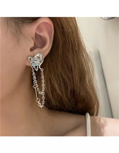 Replica  Temperament Simple Rhinestone Women's Earrings #800294 $4.89 USD for Wholesale