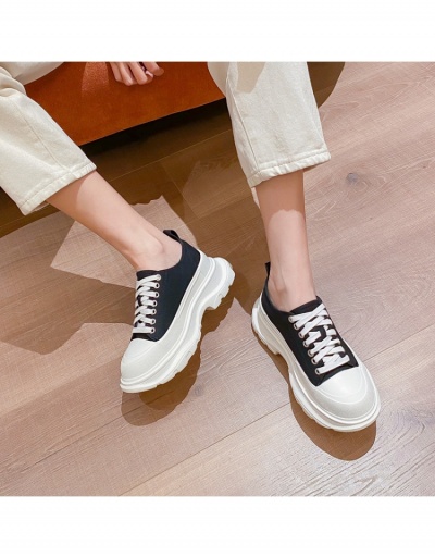 Replica  Casual Sport Heightening Canvas Sneakers #800305 $35.49 USD for Wholesale