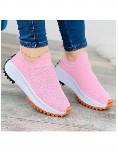 Replica  Casual Wedge Round Toe Women Sports Shoes #800311 $23.66 USD for Wholesale