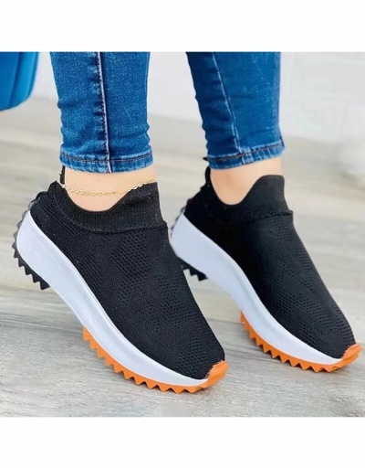 Replica  Casual Wedge Round Toe Women Sports Shoes #800311 $23.66 USD for Wholesale