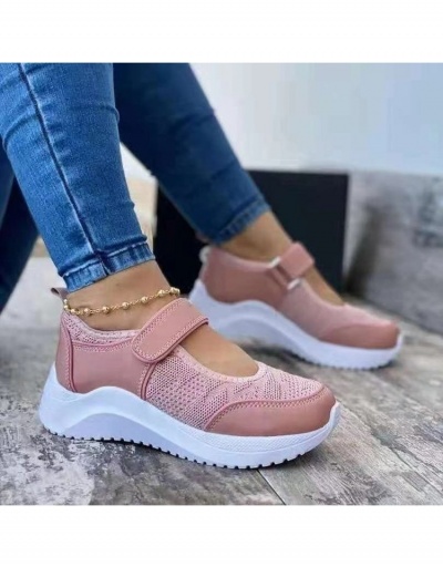 Replica  Casual Sports Hook Loop Velcro Platform Sneaker For Women #800313 $21.06 USD for Wholesale