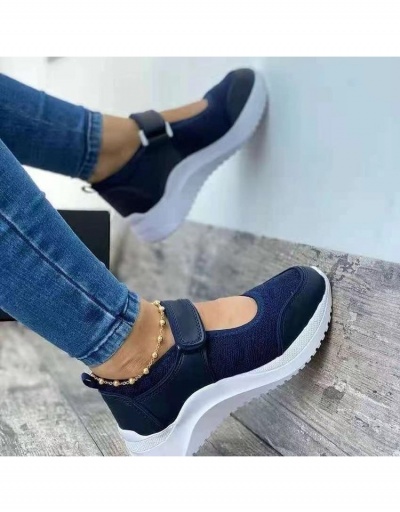 Replica  Casual Sports Hook Loop Velcro Platform Sneaker For Women #800313 $21.06 USD for Wholesale