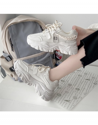 Replica Outdoor Chain Round Toe Lace Up Running Shoes #800315 $27.30 USD for Wholesale