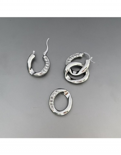 Replica  Fashion Style Rhinestone Earring For Women #800319 $20.14 USD for Wholesale