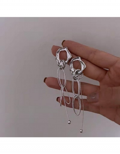  Women's Fashion New Pure Color Irregular Earrings #800320 $5.02 USD, Wholesale Fashion Earrings