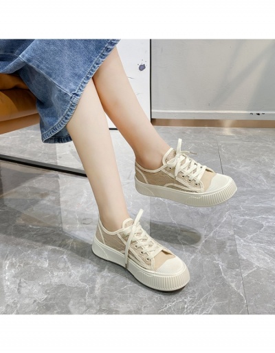 Replica  Casual Fashion Gauze Small White Shoes #800328 $20.55 USD for Wholesale