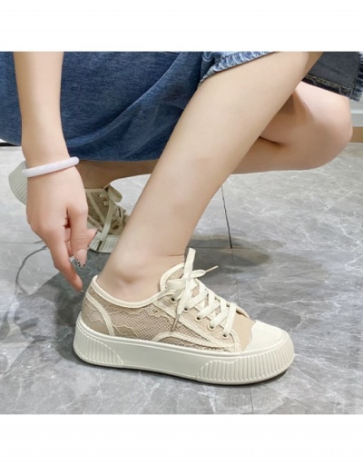 Replica  Casual Fashion Gauze Small White Shoes #800328 $20.55 USD for Wholesale