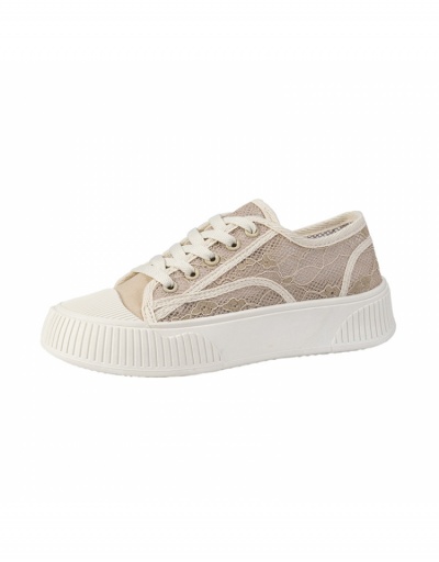 Replica  Casual Fashion Gauze Small White Shoes #800328 $20.55 USD for Wholesale