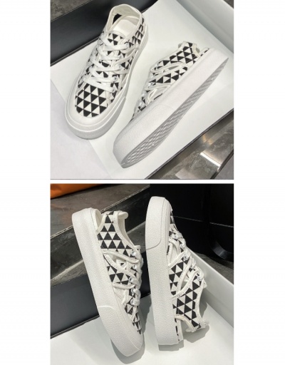 Replica  Casual Plaid Korean Version Canvas Shoes #800329 $22.48 USD for Wholesale