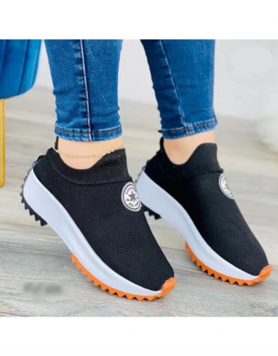 Replica  Casual Wedge Pure Color Canvas Sneaker For Women #800333 $29.84 USD for Wholesale