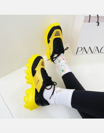 Sports Men Color Blocking Solid White Sneakers For Women #800342 $36.99 USD, Wholesale Fashion Sneaker