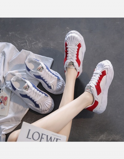  Leisure Time Lace Up Contrast Color Running Shoes #800348 $20.28 USD, Wholesale Fashion Sneaker