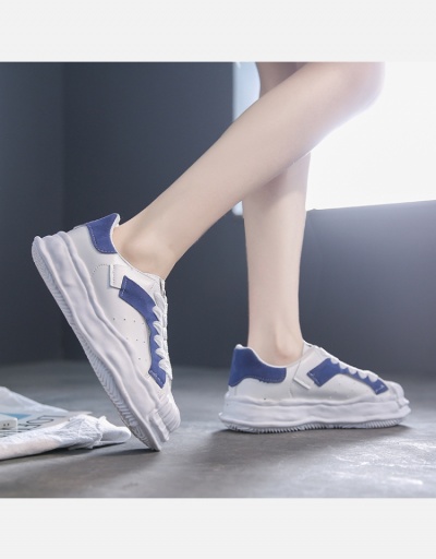 Replica  Leisure Time Lace Up Contrast Color Running Shoes #800348 $20.28 USD for Wholesale