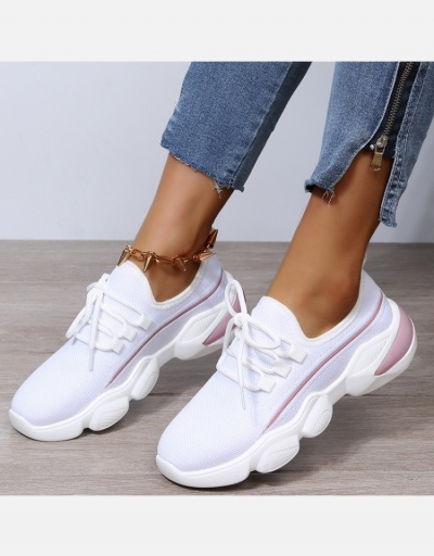 Replica Easy Matching Sports Casual Women Lace Up  Sneakers #800349 $25.48 USD for Wholesale