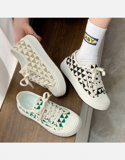 Replica Fashion Korean Style Chunky Canvas Shoes  #800354 $22.82 USD for Wholesale