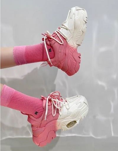 Sports Women Color Blocking Sneakers #800359 $27.63 USD, Wholesale Fashion Sneaker