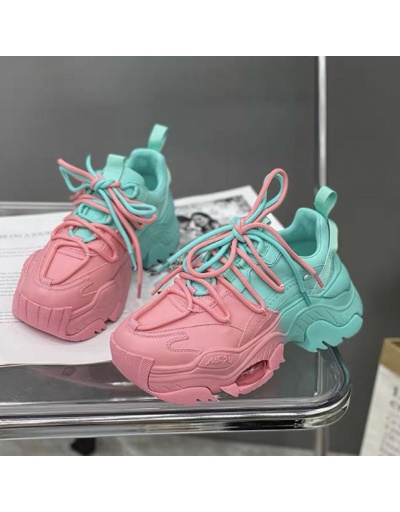 Replica Sports Women Color Blocking Sneakers #800359 $27.63 USD for Wholesale