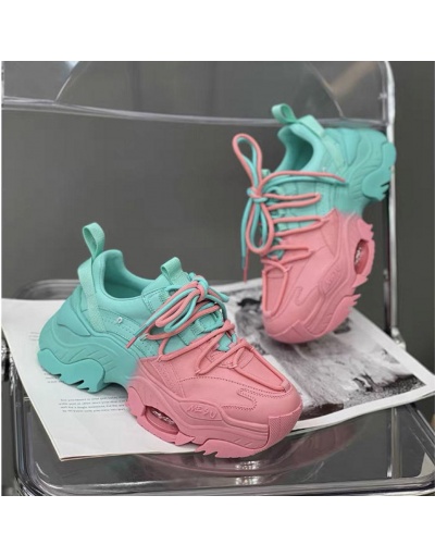 Replica Sports Women Color Blocking Sneakers #800359 $27.63 USD for Wholesale