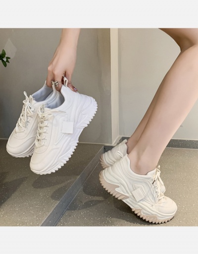 Replica Casual Sporty Breathable Chunky Sneakers Women #800362 $23.11 USD for Wholesale