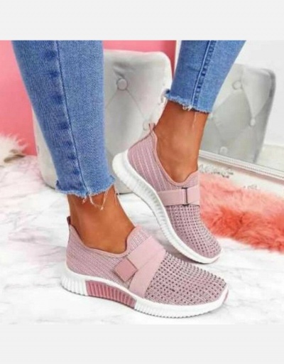 Replica Women Casual Rhinestone Sneaker #800364 $16.61 USD for Wholesale