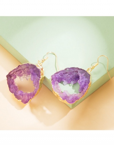 Replica  Fashion Hollowed Out Design Sense Women's Earrings #800390 $7.78 USD for Wholesale