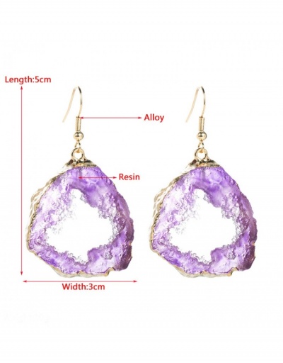 Replica  Fashion Hollowed Out Design Sense Women's Earrings #800390 $7.78 USD for Wholesale