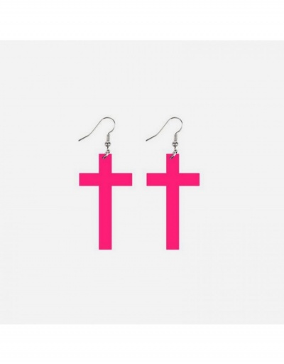 Replica  Temperament Acrylic Fluorescent Women's Earrings #800392 $4.03 USD for Wholesale