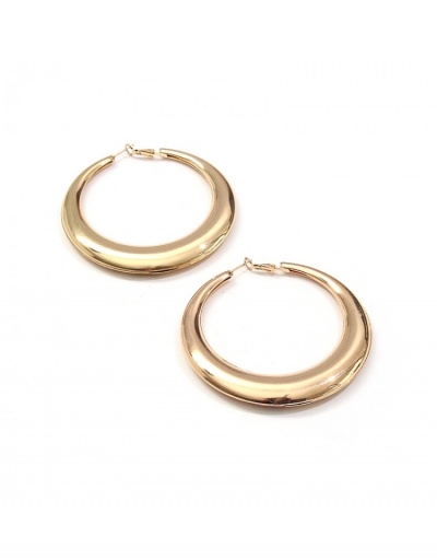 Replica Designer Stylish Ladies Alloy Black Hoop Earring  #800395 $7.21 USD for Wholesale