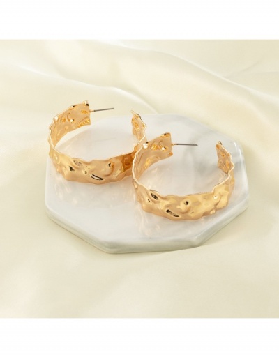 Replica  Temperament C-Shape Earrings For Ladies #800408 $7.25 USD for Wholesale