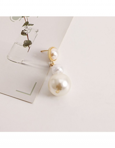 Replica Versatile Fashion Faux Pearl Earrings For Ladies #800412 $4.28 USD for Wholesale