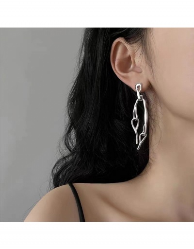 Replica  Exaggerated Unique Asymmetry Earrings For Women #800423 $6.89 USD for Wholesale