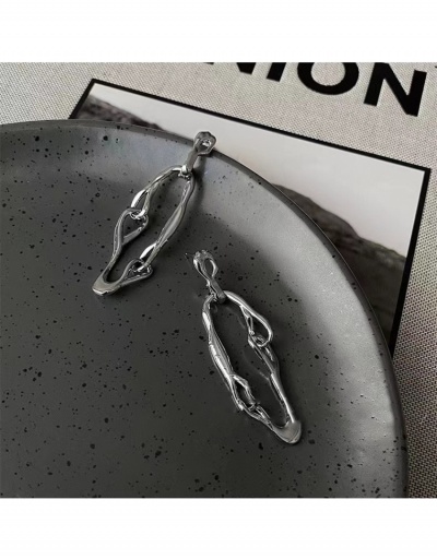 Replica  Exaggerated Unique Asymmetry Earrings For Women #800423 $6.89 USD for Wholesale