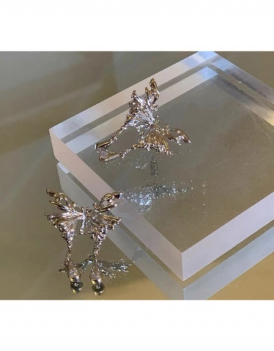 Women Fashion Personality Butterfly Earrings  #800434 $4.93 USD, Wholesale Fashion Earrings