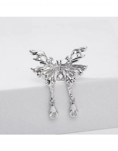 Replica Women Fashion Personality Butterfly Earrings  #800434 $4.93 USD for Wholesale