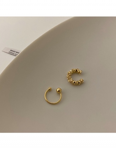 Fashion Gold Ear Clip Earrings For Women #800436 $3.93 USD, Wholesale Fashion Earrings