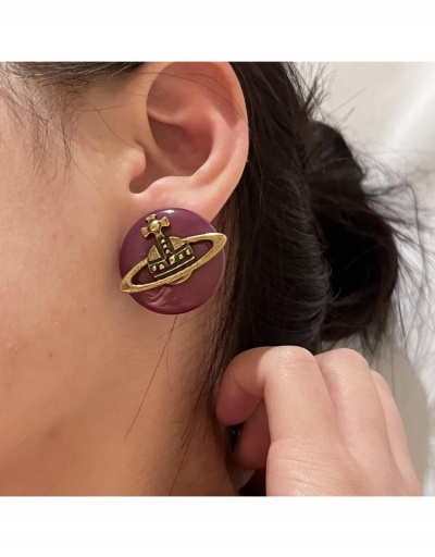 Replica New Ins Personality Stub Earrings For Women #800437 $9.59 USD for Wholesale