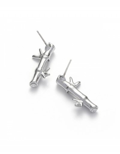 Replica  Metal Bamboo Design Fashion Earrings #800440 $10.25 USD for Wholesale