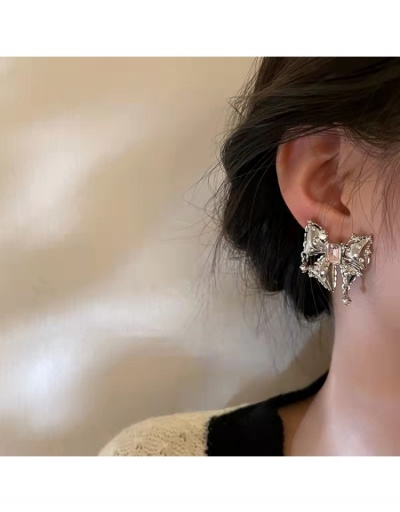 Replica Stylish Simple Vintage Rhinestone Earrings For Women #800463 $5.45 USD for Wholesale