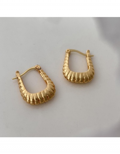 Replica Stylish Chic Horn Animal Earrings For Women #800466 $8.74 USD for Wholesale