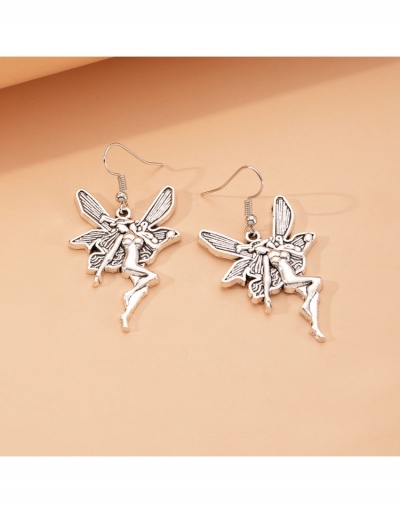 Replica  Metal Solid Wings Design Earrings For Women #800468 $6.63 USD for Wholesale