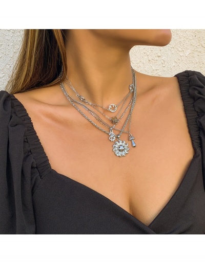 Replica Easy Matching Pendant Necklace Sets For Women #800484 $8.10 USD for Wholesale