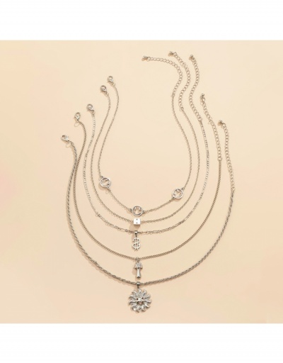 Replica Easy Matching Pendant Necklace Sets For Women #800484 $8.10 USD for Wholesale