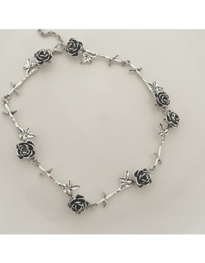 Replica Street Rose Simple Design Ladies Necklace #800488 $9.94 USD for Wholesale