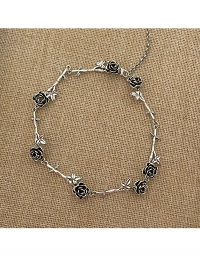 Replica Street Rose Simple Design Ladies Necklace #800488 $9.94 USD for Wholesale