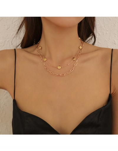 Sexy Chain Hollow Out Simple Women Necklace #800489 $5.70 USD, Wholesale Fashion Necklaces