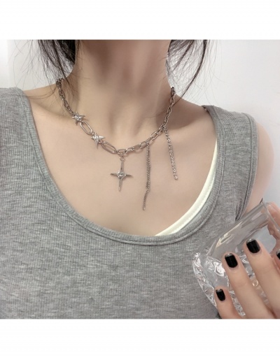 Replica Streetwear Hip Hop Style Cool Collarbone Necklace #800499 $7.14 USD for Wholesale